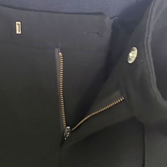 Future Collective Black Ponte Flare Pleated Trouser, Size 14 - Picture 5 of 12